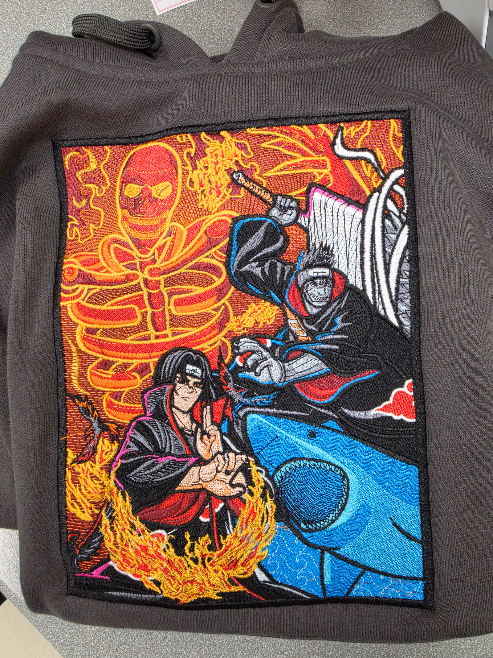 Itachi and Kisame Fight