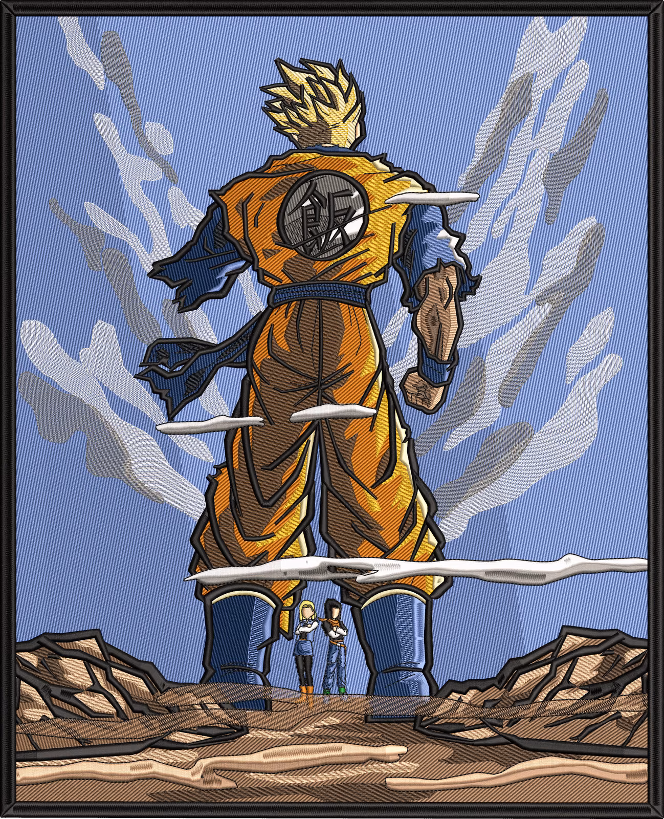 Gohan Background Blue1v